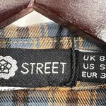 Daisy Street  Plaid Button Front Shirt Small New Photo 3