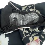 NWT Janela Bay Havana Black Floral Mid Rise Swim Bottoms Size XS Full Coverage Photo 4
