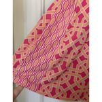 Susan Graver Liquid Knit Pink Geometric Skort Size 1X Casual Activewear Photo 2