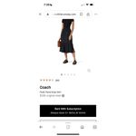 Coach Tiered Snap Aline Midi Skirt Sz.0 Stretch Waist - Dots Black Multicolor Photo 9