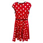 Disney Parks Dress Shop Minnie Mouse Red Polka Dot Dress Woman's Size Small NWT Photo 3