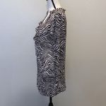 Victoria's Secret Victoria’s Secret zebra print ruffle sleeve button Down robe Photo 4