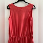 Fig Safari Coral Ysy Henley Style Sleeveless UPF Tunic Size Large Pink Photo 7