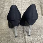 Stuart Weitzman  Vintage Black Crystal Embellished Jeweled Pump 6.5 Photo 5