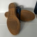 Toni Pons Blue and Gold Espadrilles with Braided Jute Sole Size 7 Photo 5