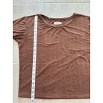 Denim & Supply Ralph Lauren  Top Women Size Small Brown Short Sleeve Western Boho Photo 8