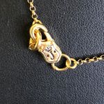 Juicy Couture Bow Gold Silver Necklace Photo 2