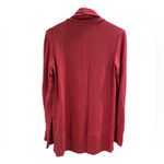 Athleta Pranayama Wrap Modal Cardigan Open Front Sweater Berry Magenta Pink Photo 3