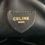 CELINE 🎉HP🎉  Oval Black Patent Shoulder Bag Crossbody AUTH EUC #3030 Photo 6