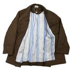 Ganni Diamond Quilted Ripstop Oversized Jacket Teak Brown Coat Women’s Size M Photo 12