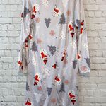 🎓 Gray Silky Snowman Long Sleeve Pajamas Size XL Photo 1