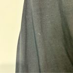 Leith Women’s Tank Ruched Side Faux Wrap Bodycon Midi Dress Black Small FLAW Photo 8