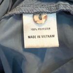 Zoa New York Blue long sleeve wrap top size medium Photo 5