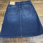 Acne Studios  Bla Konst Blue Denim Shadow Miniskirt Photo 5