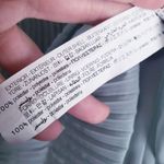 ZARA  Muted Seafoam Pleated Off The Shoulder Midi Dress Photo 8