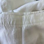 Valerie Stevens Lagenlook Linen White Trousers Pants Cropped Wide Leg Straight Womens 8 Coastal Photo 10