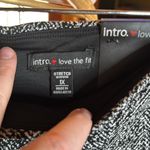 Intro Love the Fit Laura Double Knit Legging Herringbone Black White Size 1X Photo 1