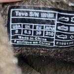 Teva Haley Leather Slip On Shoes Brown Size 8 Comfort Casual Flats Loafer Wool Photo 6