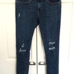 Levi's Distressed Blue Levi’s 711 the Skinny Jeans Size 30 Photo 0