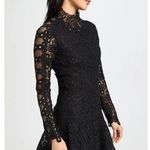 Simkhai Signature Joy Guipure Lace Mini Dress Black size 4 Photo 4