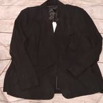Universal Standard  all day blazer black smoking jacket blazer size XL Photo 0
