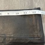 SPRWMN XS 100% Genuine Leather Women’s Stretch Black Mini Contemporary Skirt Photo 5