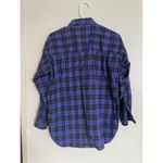 Patagonia VTG 90s  Purple Hiking Plaid Flannel Button down Pocket Shirt Women’s S Photo 4