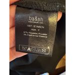 Ba&sh  Dress Women‎ Medium Black Ruffle Hem Stinson Tiered Mini Whimsigoth Gothic Photo 11