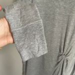 Athleta Gray Nirvana Twist Front Sweatshirt (Size Medium) Photo 5