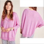 Anthropologie  Araminta Merino Wool V Neck Crop Sweater XS Women’s Light Purple Photo 1