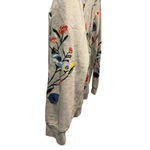Anthropologie Sundry Floral Embroidered Crew Neck Pullover Sweater Size 1 Small Photo 5