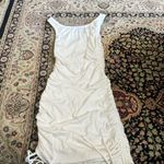 Princess Polly  Side Tie V Neck Mini Dress Photo 3