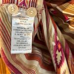 Stetson  Women’s Southwestern Long Sleeve Button Down W/Extra Buttons Sz L-EUC Photo 5