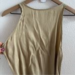 Jules The Label Dress Attached Wrap Skirt Overlay Neutral Light Casual Elevated Size XS Photo 4