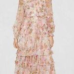 Needle & Thread NWT  stunning meadow floral ruffle ballerina dress Photo 0