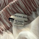 American Eagle  Size Extra Small XS Women's Teen Girl Striped Shorts Photo 5