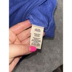 Soft Surroundings  Cactus Wren Cardigan Zip Sweater Amparo Blue‎ Medium EUC Photo 3