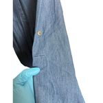 Ninexis Denim Tiered Dress Womens Plus 3X Blue Western Midi Babydoll Photo 3