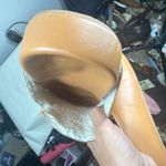 J.Crew Pacific Toasted Wheat Sherpa Lined Leather Women’s Mules Clogs Slide 9.5 Photo 10