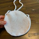 Vintage Walburg Pearl White Beaded Circle Round Bag Shoulder Flawed Photo 2