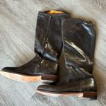 Frye Tall Leather Riding Zip Up Boots Equestrian Womens Photo 2