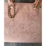 Juicy Couture Pink Embellished Tote Bag with Embroidered Logo & Chain Straps Photo 3