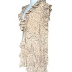 Bardot Alessia Dusty Pink Floral Print Ruffled Long Sleeve Mini Dress Size 6 NEW Photo 7