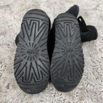 UGG  Shaina Boot Knit Fold-Over Sweater Cuff Black Photo 8