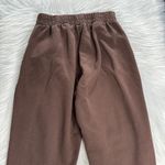 ZARA Brown Cotton Jogger Pants Photo 5