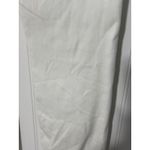 Mother The Insider Crop Step Fray White Denim Jeans Raw Hem Glass Slipper 25 Photo 6