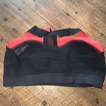 Reebok  L/XL black &orange athletic racerback wireless  bra Photo 1