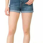 True Religion  Jennie Curvy Cuffed Shorts size 27 Photo 0