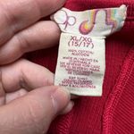 OP Womens Thermal Shirt Top Stretchy Ribbed Long Sleeve Red XL 15 17 Juniors Photo 5