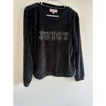 Juicy Couture Juicy‎ couture sleepwear Medium black velour studded top Photo 1